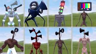 FAMILY ALL SIREN HEAD WHO IS THE BEST!? Garry's Mod!