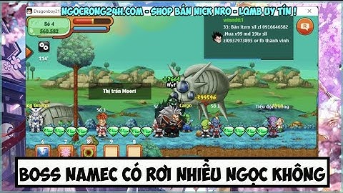 Ngọc Rồng Online - Làm giàu từ săn boss namec liệu có được ?