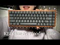 Let's build KBDfans 65 wooden keyboard with me! (+ boba u4t switches typing sound!)