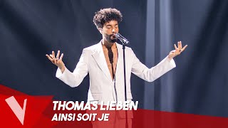 Mylène Farmer – 'Ainsi Soit-Je' ● Thomas Lieben | Lives | The Voice Belgique Saison 9