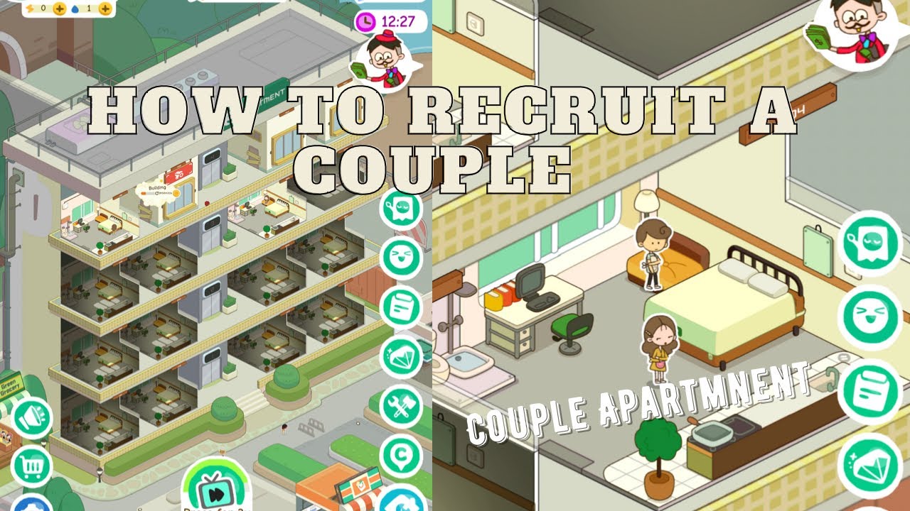 Rent Please! Landlord Sim | How To Recruit Couple Tenants | Couple  Apartment - Youtube