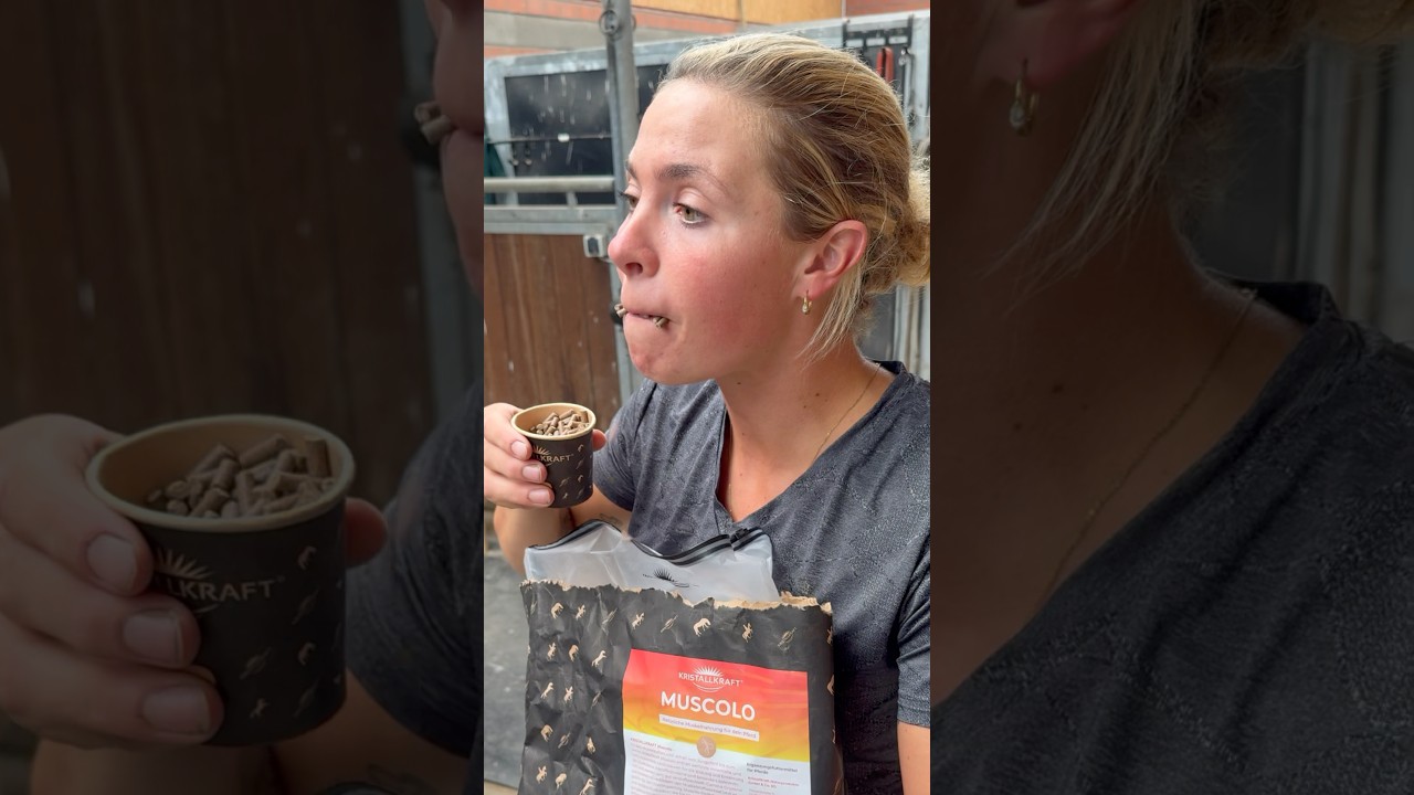 Pferdehofliebe - Ganz schön viele Muskeln!💪🏽😂 