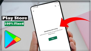 How to Fix! Play Store something went wrong | play store problem Something went wrong try again