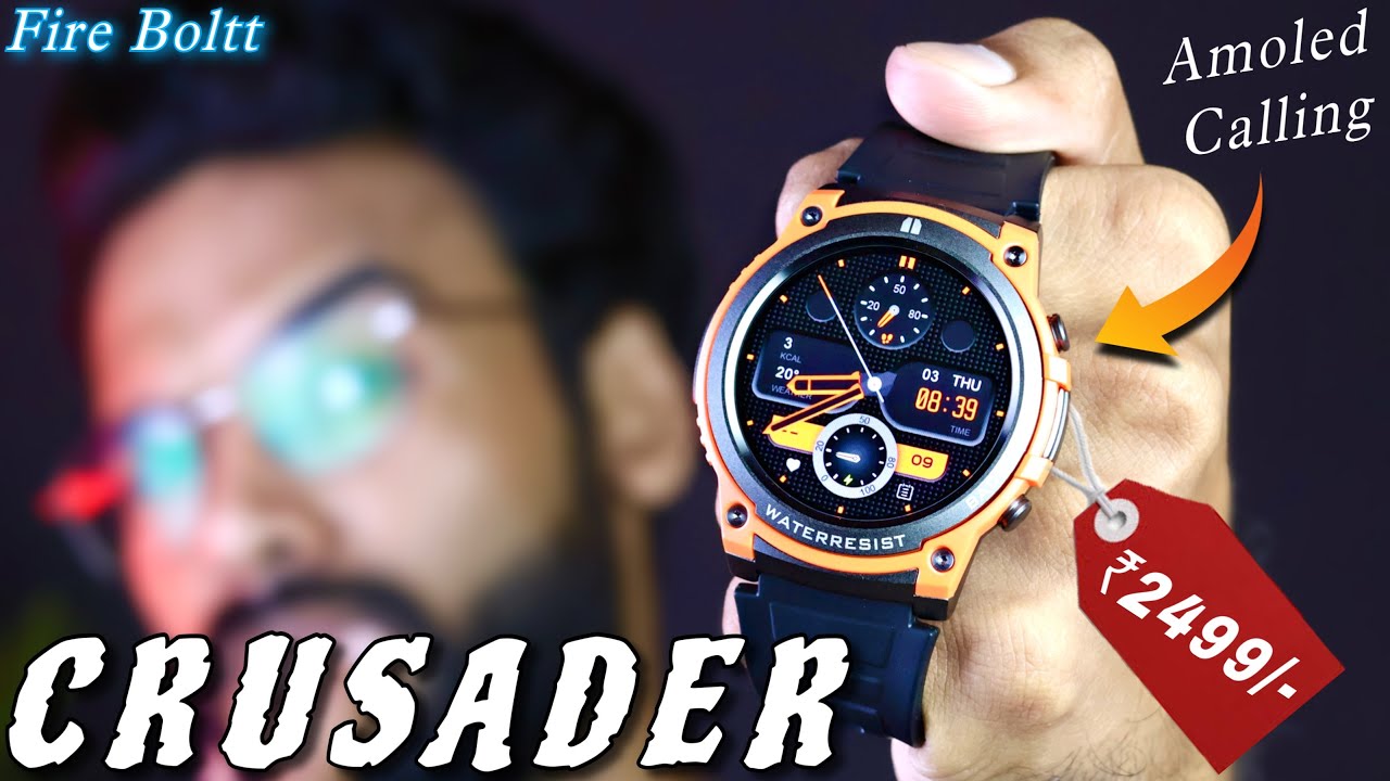 Best Rugged Amoled Display Smartwatch⚡️Fire Boltt Crusader Honest ReviewBest Smartwatch Under