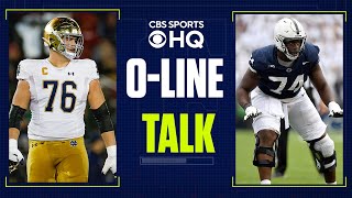 Joe Alt vs. Olu Fashanu  O-Line Talk: Who's the higher pick in the 2024 NFL Draft? | CBS Sports