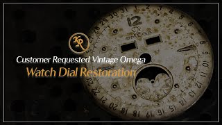 [ASMR] Vintage Omega Dial Restoration (Customer Request)