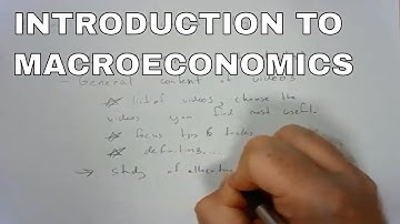 Introduction to Macroeconomics