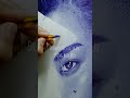 Steps to draw hyper realistic skin using ballpoint pen part 4