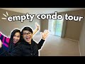 Empty Condo Tour in Calgary | $255k, 2 bedrooms, 1 bathroom