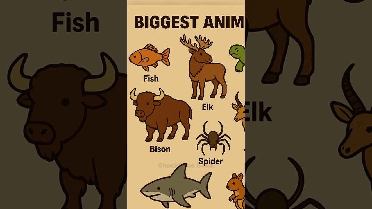  THE BIGGEST ANIMALS IN WORLD Pt 5 Shorts