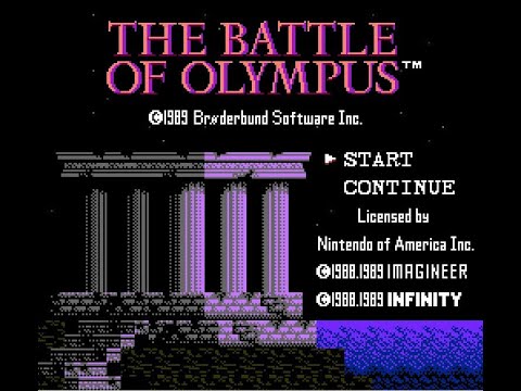 Полное прохождение Битва за Олимп (Battle of Olympus) nes