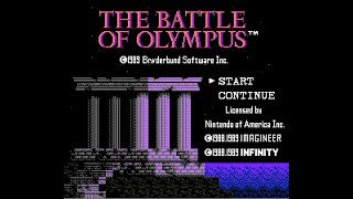 Полное прохождение Битва за Олимп (Battle of Olympus) nes