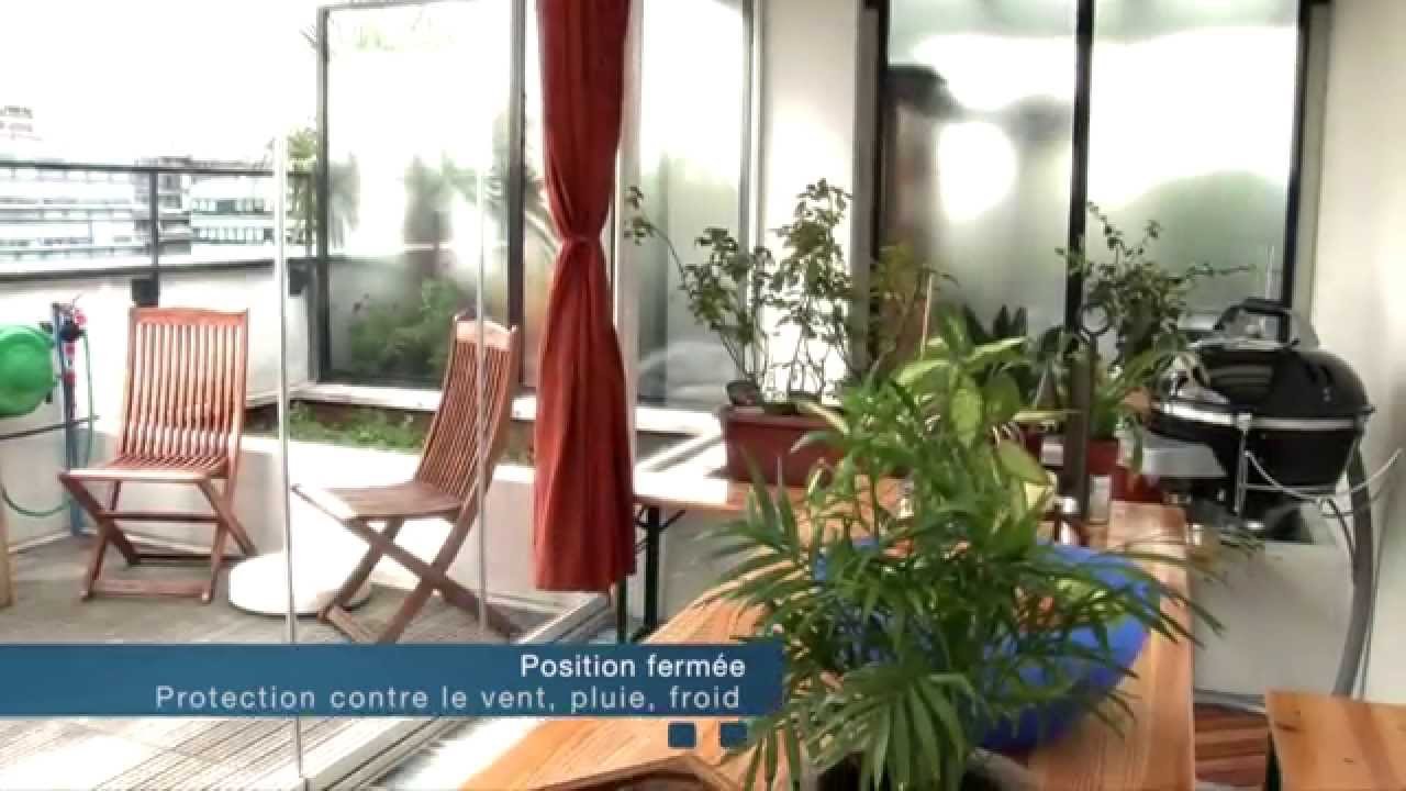 Fermeture de terrasse KLOZIP