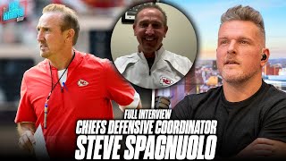 "I Want To Get Patrick Mahomes Playing Some Defense!"  Chiefs DC Steve Spagnuolo | Pat McAfee Show