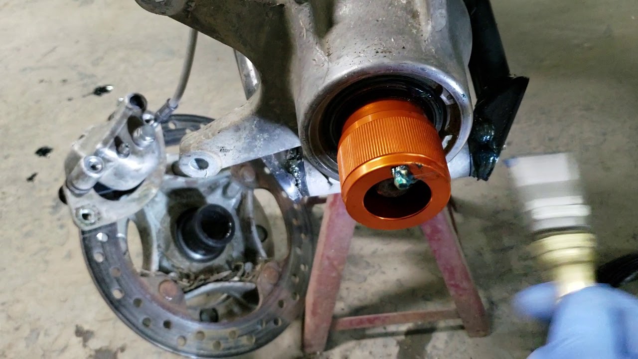 How to grease bearings Polaris scrambler, sportsman YouTube