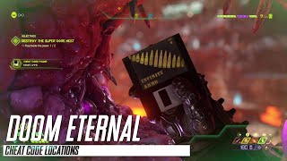 DOOM Eternal - Cheat code locations