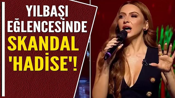 YILBAŞI EĞLENCESİNDE SKANDAL 'HADİSE'!