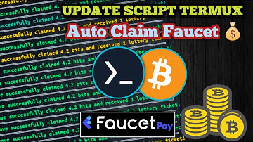 Update Termux Script Coinadster Auto Claim Faucet & Bypass Captcha  LEGIT !!