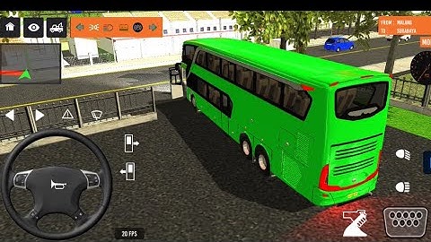 indonesia bus simulator || new coach bus simulator - android gameplay, part-6