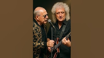 Thumbnail of Freddie and Brian, An AI visionary ❤️❤️❤️ #queen #freddiemercury #anotheronebitesthedust #tribute