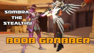 Sombra the stealthy BOOB grabber | Overwatch PTR screenshot 5