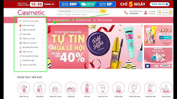 Làm sao để chỉnh sửa, menu chính và xếp sản phẩm lên kệ Online trong theme EGA Cosmetic - Haravan