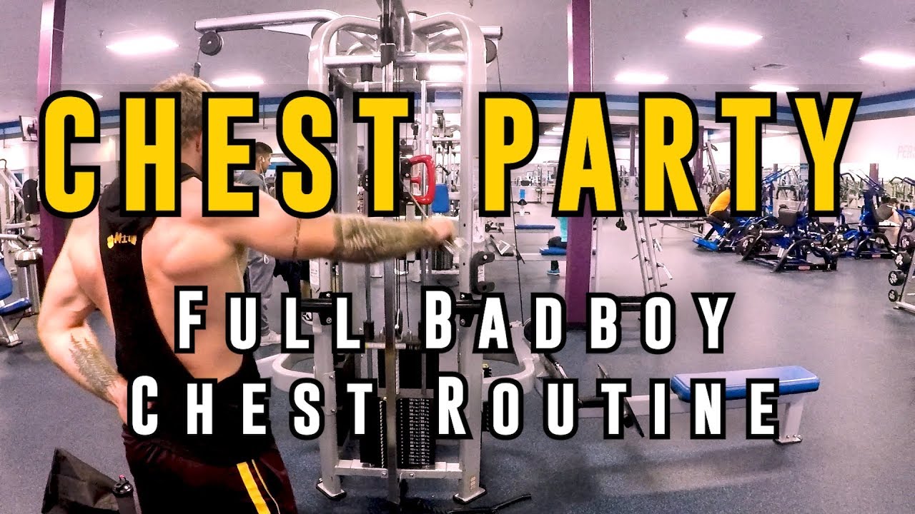 Heavy Chest Workout - Full Chest Routine To Follow Ft ...