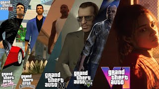 All Grand Theft Auto Reveal trailers (GTA 3 GTA 6)