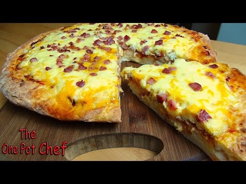 Aussie Bacon and Egg Pizza | One Pot Chef
