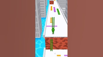 Ladder Master🪜😟 Pt-15 | Fun & SatisFying Climbing Game #shorts