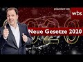 Neue Gesetze 2020 - 10 Dinge die sich ändern! | Rechtsanwalt Christian Solmecke