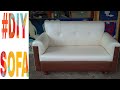 Reupholster sofa making old sofa making new