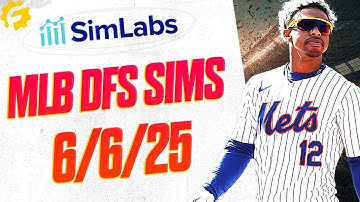 RotoGrinders SimLabs First Look for MLB DFS! (6/6/25)