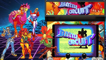 BATTLE CIRCUIT  - 4 PLAYERS CO-OP