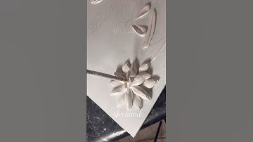 Creating Stunning 3D Flowers & Leaves with Texture Paste | Textured Art Techniques💥