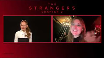 Madelaine Petsch talks the silent moments of 'The Strangers: Chapter 2' and Halloween!