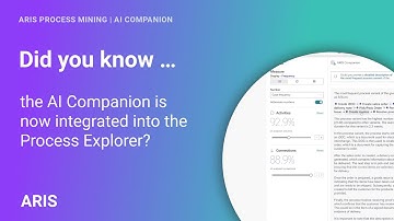 Unlock instant AI insights to transform your data analysis | ARIS AI Companion in Process Explorer