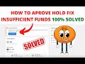 How  solve temporary hold on your ad account  fix insufficient funds new methode work 100