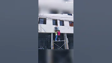 Installation Of Split Type Aircon OX Brand 