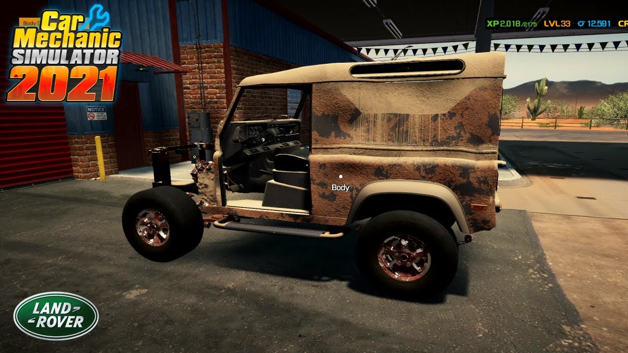 Restoration of a junkyard (1997) Land Rover Defender Car Mechanic