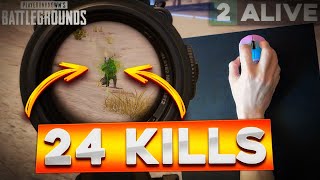 24 КИЛЛА С КАМЕРОЙ НА РУКУ В PUBG