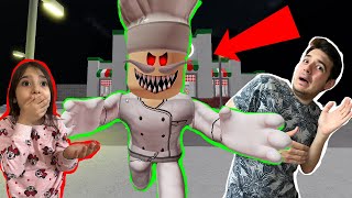 ÇILGIN PİZZACI BİZİ PİZZA YAPMAK İSTİYOR İMDATT!! ASEL VE UMUT - Roblox Escape Papa Pizza's Pizzeria