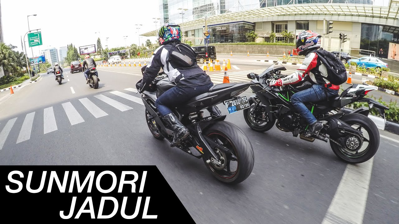 YAMAHA R6 - Sunmori Jadul! bareng R1, R6, H2, Z800, CBR1000, dll