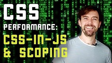 CSS performance ~ CSS in JS a yay or nay?