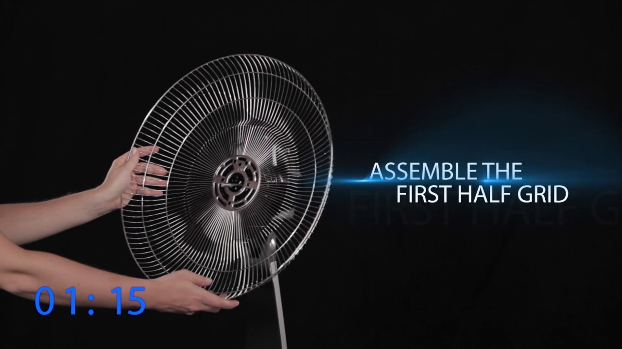 Rowenta Turbo Silence Extreme Stand Fan – Quick Start Guide - YouTube