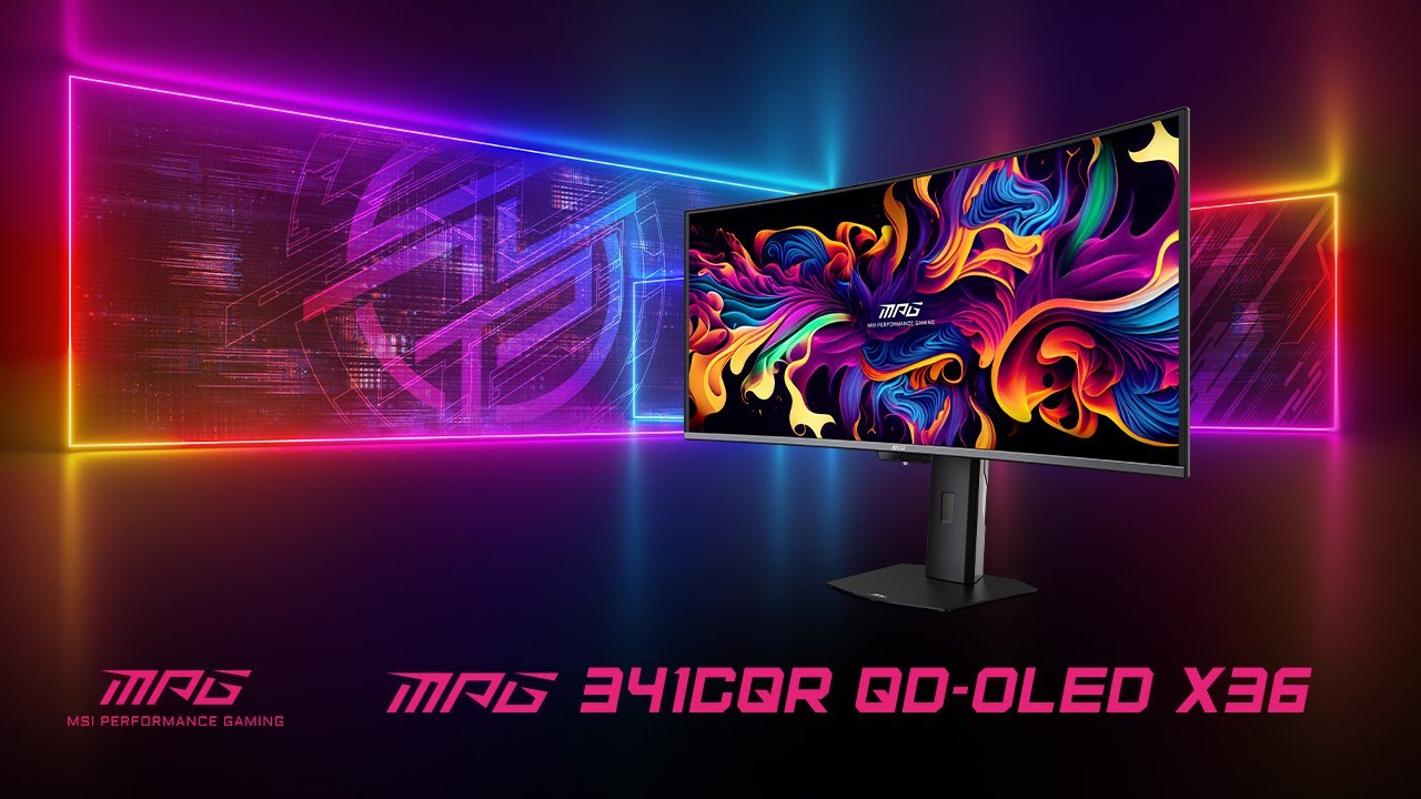 MSI MPG 341CQR QD-OLED X36