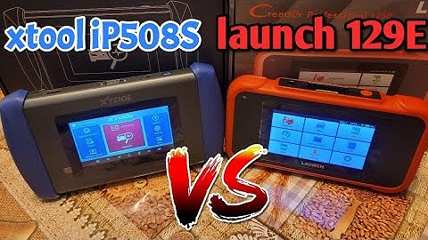 XTOOL IP508s VS LAUNCH CRP129 elite
