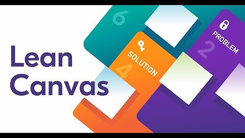 Lean Canvas Explained in 5 Minutes