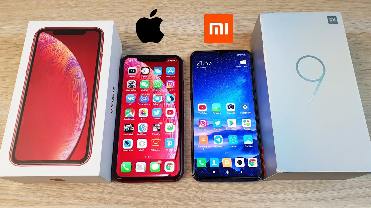 Redmi 9 Vs Iphone 10