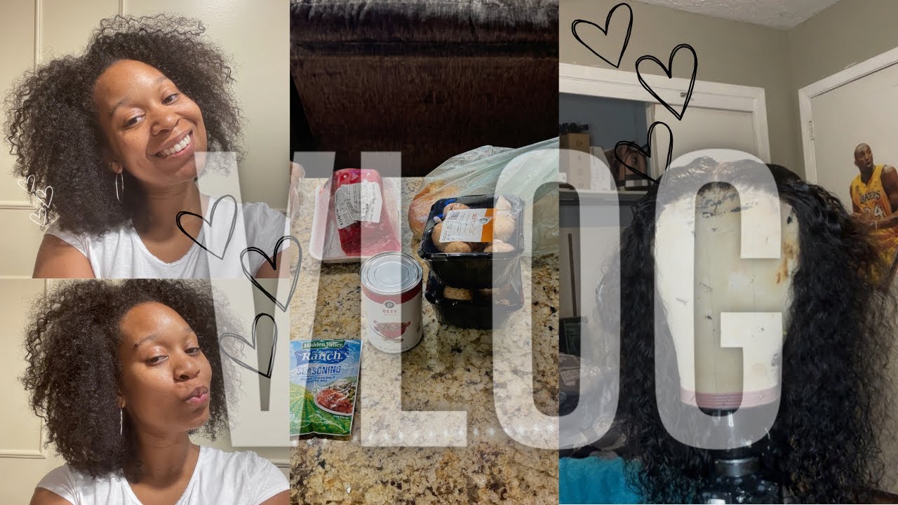 VLOG| ENDING MY HOMEBUYING PROCESS+ Cook W Me+ Quick Wig Install - YouTube
